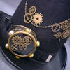 Victorian Steampunk Top Hat with Goggles