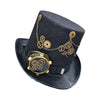 Victorian Steampunk Top Hat with Goggles