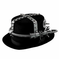 Steampunk Goggles Hat  handcrafted unique design 