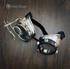 Steampunk Goggles with Ocular Punk Biker Goth Cosplay Custome Halloween Party