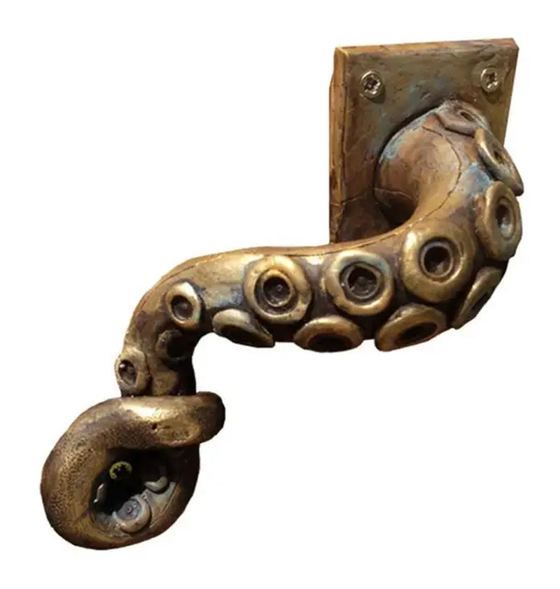 Steampunk Retro Octopus Tentacle Doorknob Resin Doorknob