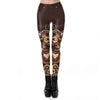 Steampunk Pants Leggings Fashion Retro Gear Sexy Elastic Pants 