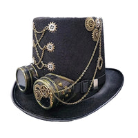 Steampunk Hat with goggles 