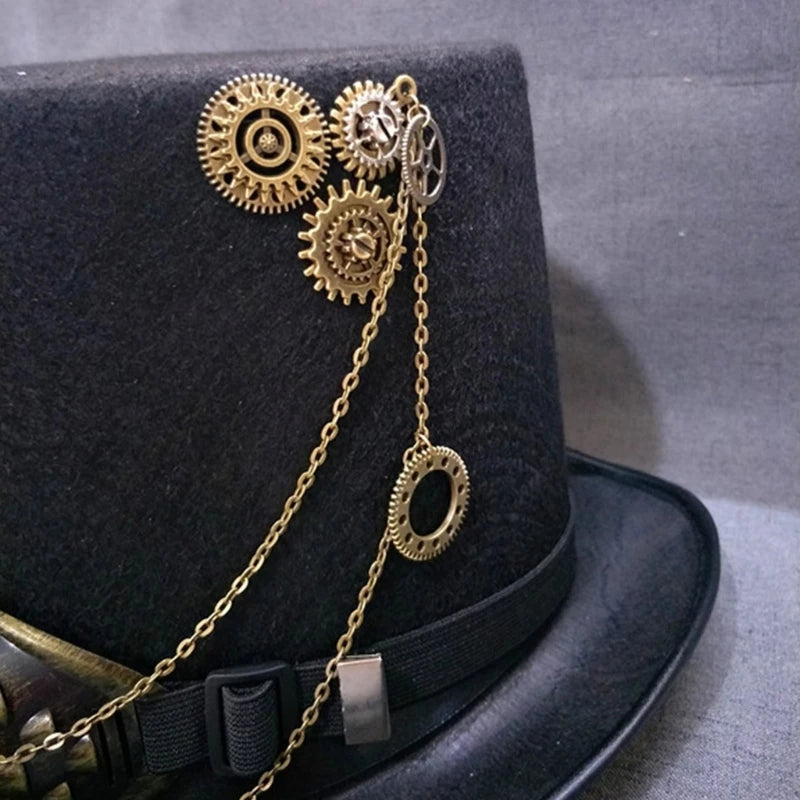 Steampunk Hat with goggles 