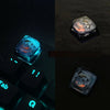 Steampunk Artisan Resin Keycaps Mechanical Backlit Keyboard RGB 