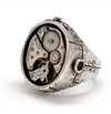 SteamPunk Handmade Rings Vintage Latest Silver Color Metal Alloy Gear 