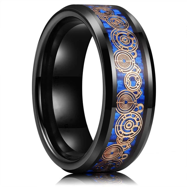 Steampunbk Gear Ring Handmade Stainless Steel Rings 