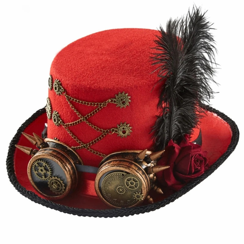 travellers goggles Steampunk Hat Steampunk time Traveler with Goggles – Steampunk wonders