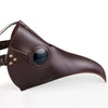 Steampunk Mask PU Leather  Plague Doctor Bird 