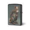 Steampunk lighter Zippo case Gear Steam cat