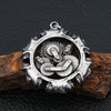 Steampunk Stainless Steel Mechanical Gear Necklace 