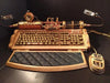 Handmade Steam Personalized steamPunk Men'S Gift USB Light Keyboard and Mouse Set