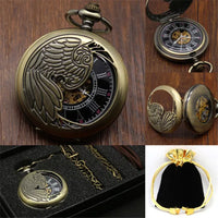 Steampunk Unique Vintage Mechanical Pocket Watch